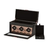 WOLF Axis Triple Watch Winder With Storage