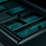 WOLF British Racing Triple Watch Winder with Storage