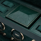 WOLF British Racing Triple Watch Winder with Storage