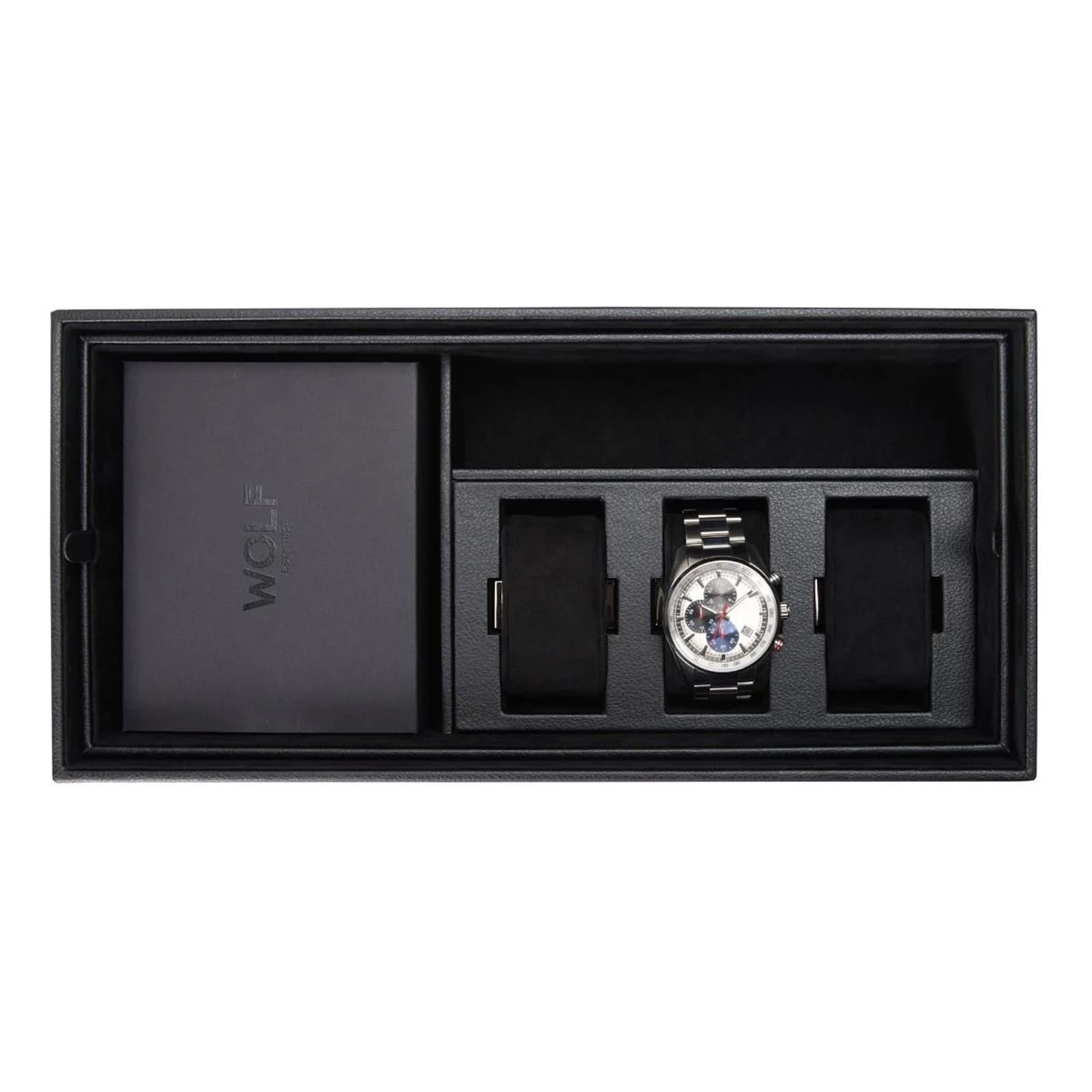 WOLF The Den 4 Piece Watch Winder Safe WOLF The Den 4 Piece Watch Winder Safe