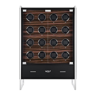 WOLF Roadster 16 Piece Watch Winder Cabinet WOLF Roadster 16 Piece Watch Winder Cabinet