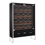 WOLF Roadster 16 Piece Watch Winder Cabinet