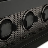 WOLF Axis Triple Watch Winder With Storage