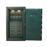 WOLF Athos 8 Piece Watch Winder and Jewellery Safe