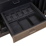 WOLF Athos 4 Piece Watch Winder and Jewellery Safe