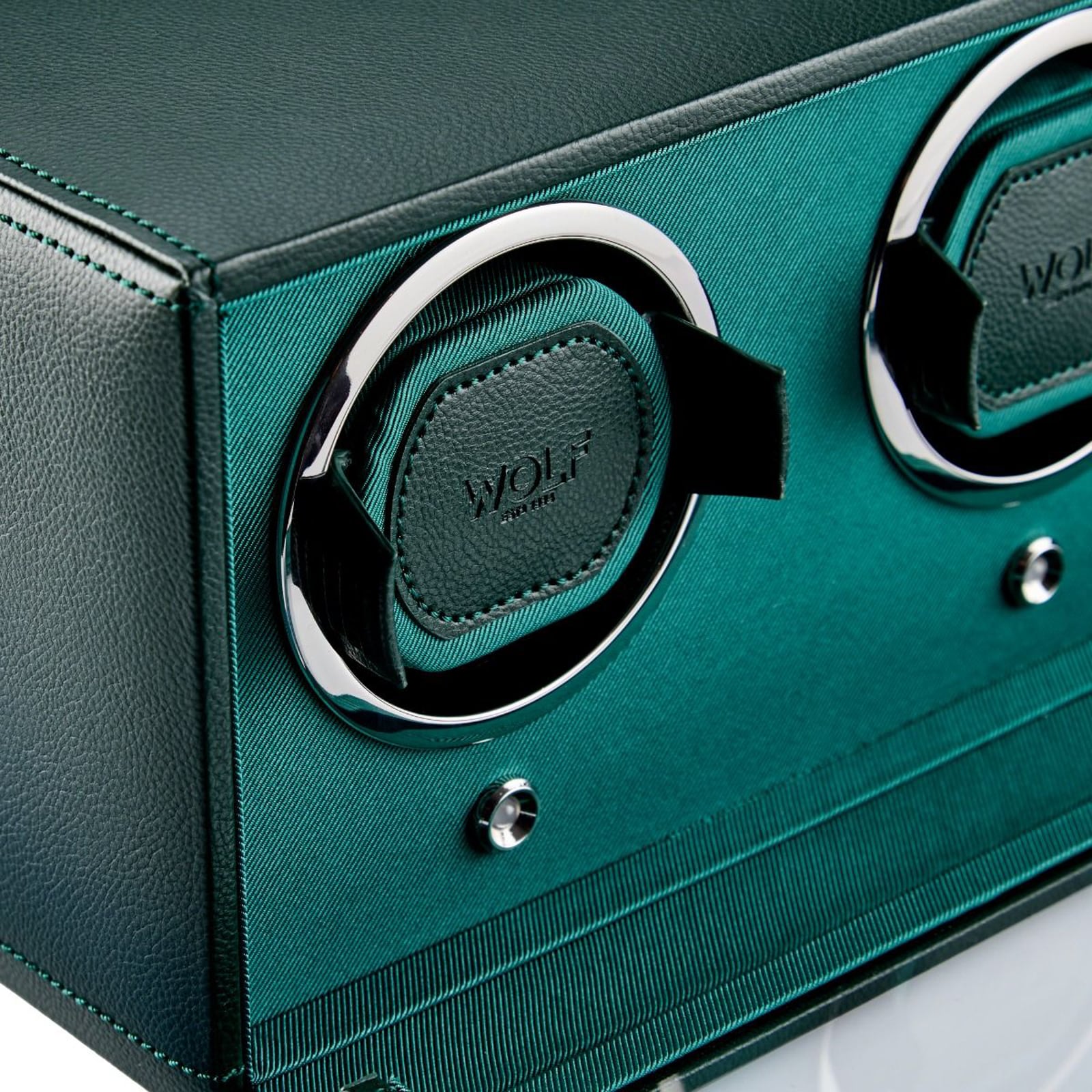 WOLF Cub Double Watch Winder with Cover