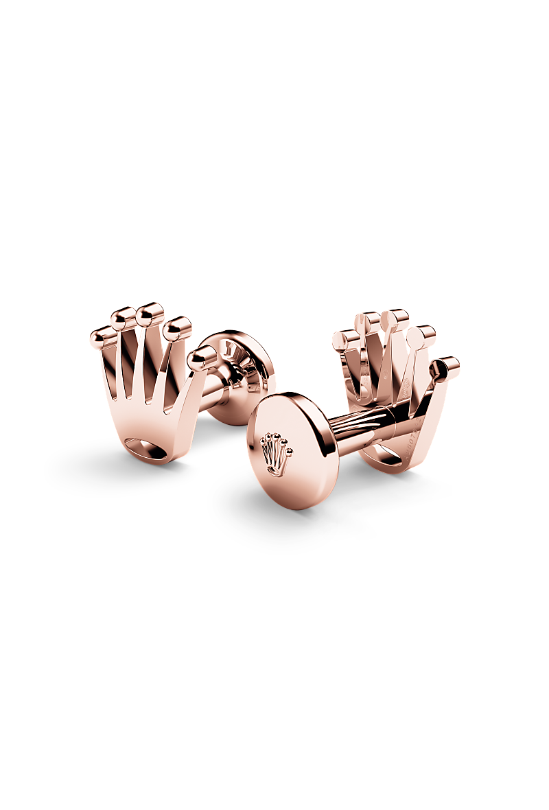 ROLEX クラウン カフリンクス ピンクゴールドカラー Rolex 'Crown' cufflinks 'Crown' cufflinks A1015 | Mayors