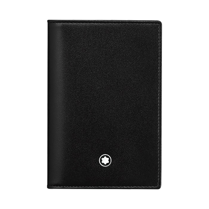 Montblanc Meisterstück Black Leather Business Card Holder