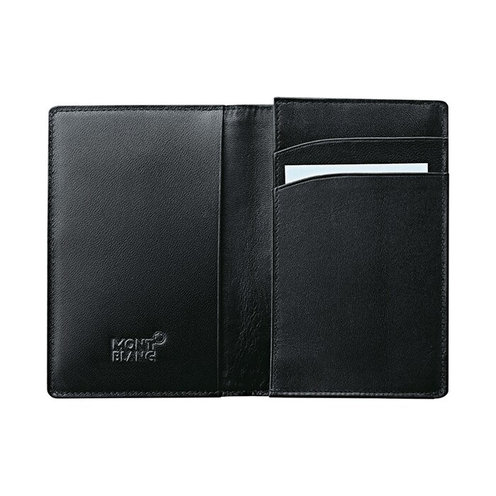 Montblanc Meisterstück Black Leather Business Card Holder