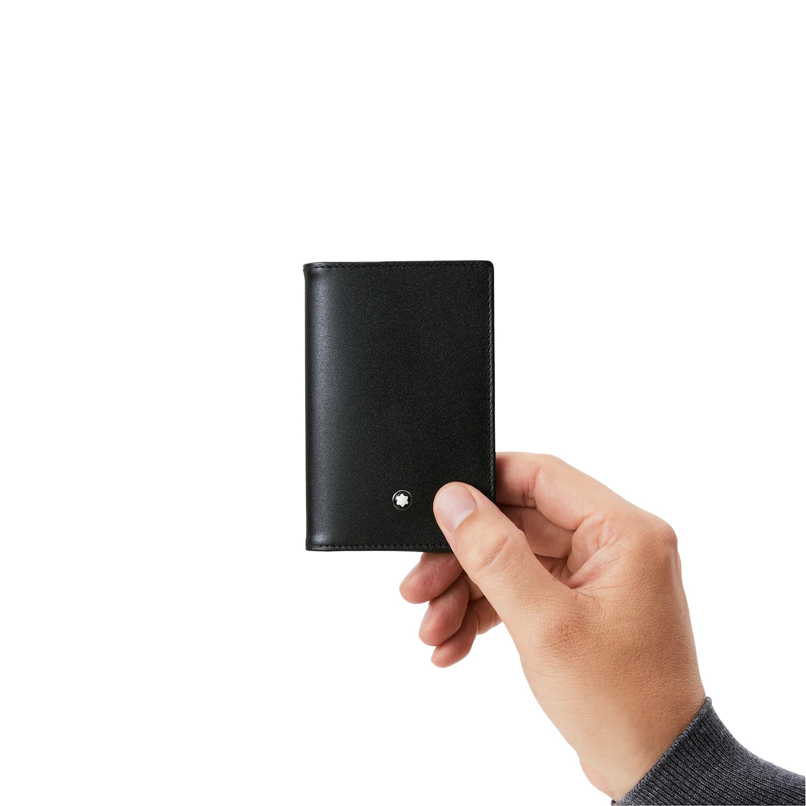 Montblanc Meisterstück Black Leather Business Card Holder