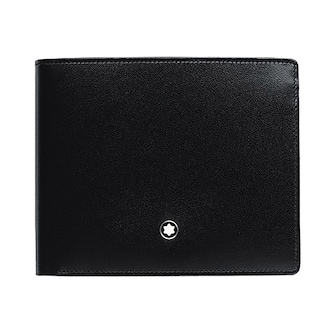 Montblanc Meisterstück Black Leather 6CC Wallet Montblanc Meisterstück Black Leather 6CC Wallet