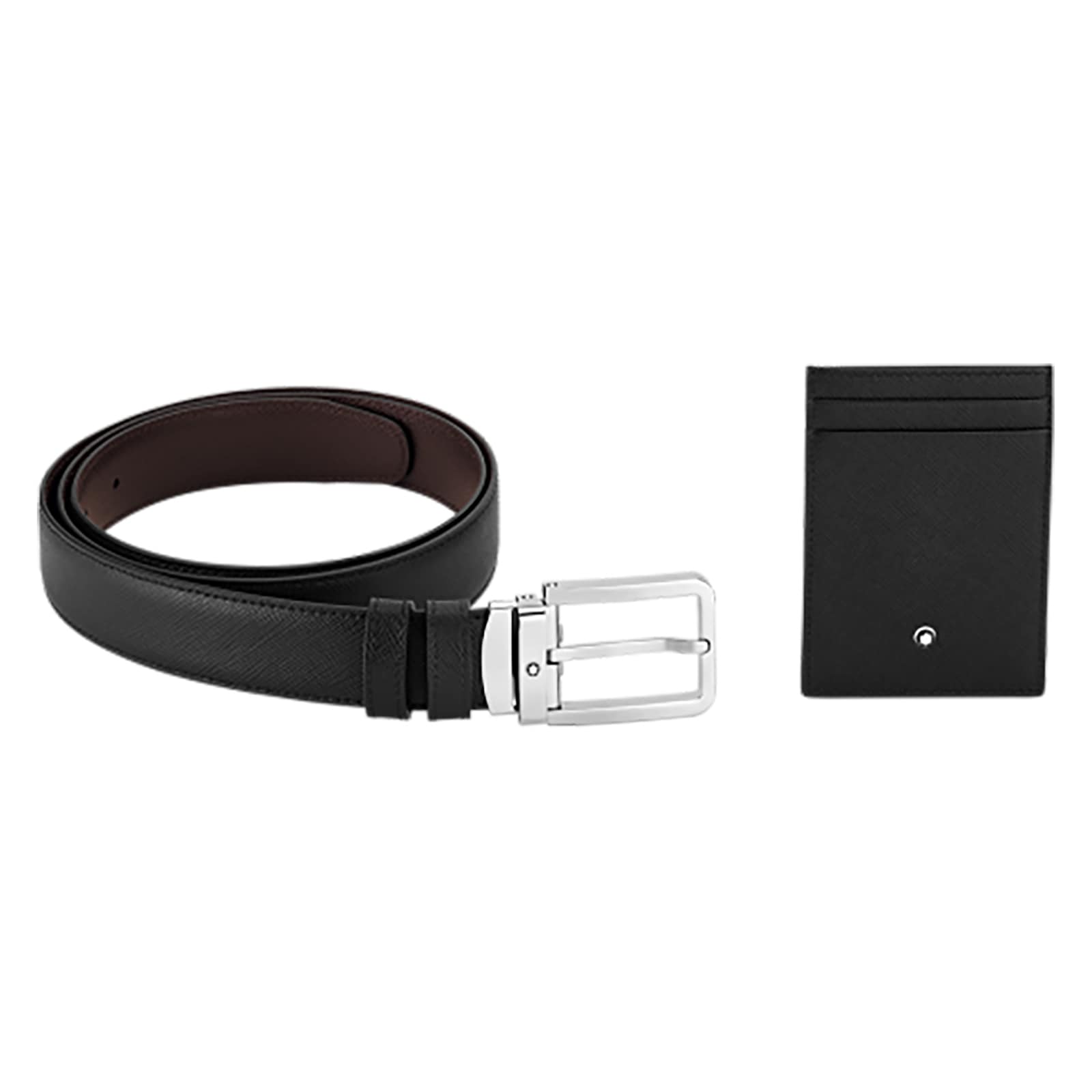 Montblanc Small Leather Goods & Belt Gift Set 118766 | Mappin and Webb