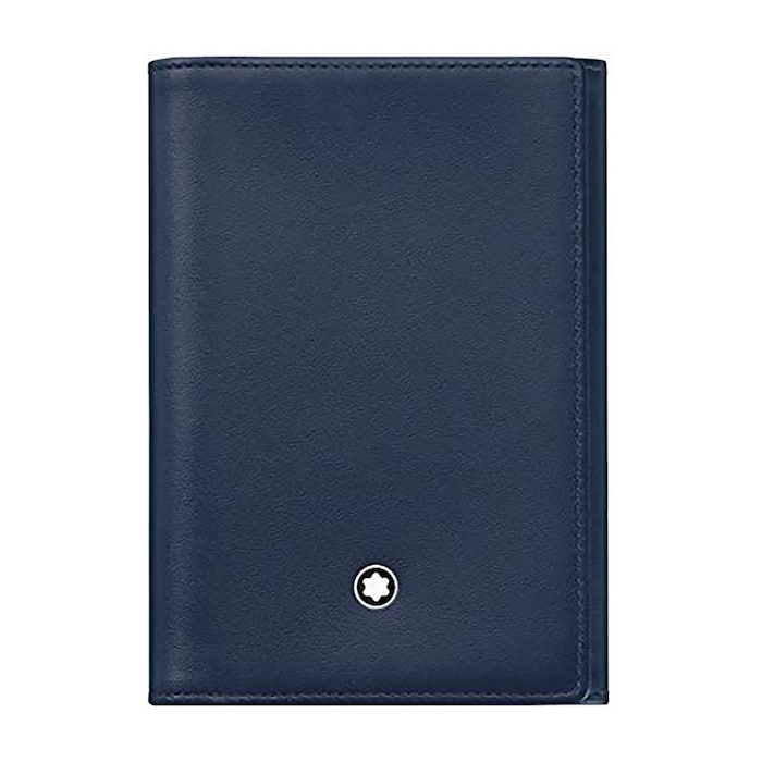Montblanc Meisterstück Blue Leather 9CC Wallet
