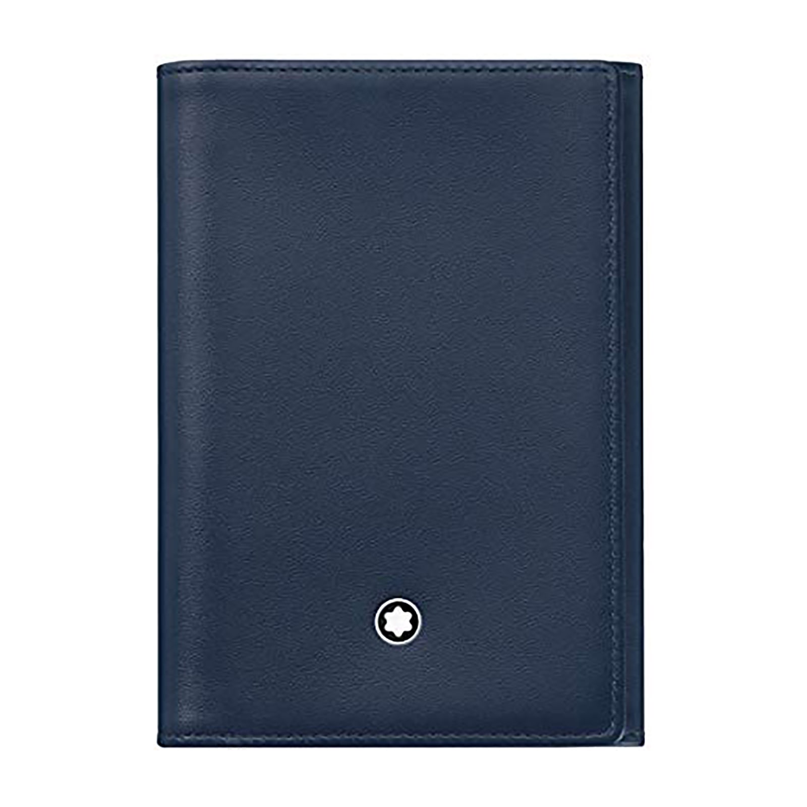 montblanc blue men's wallet