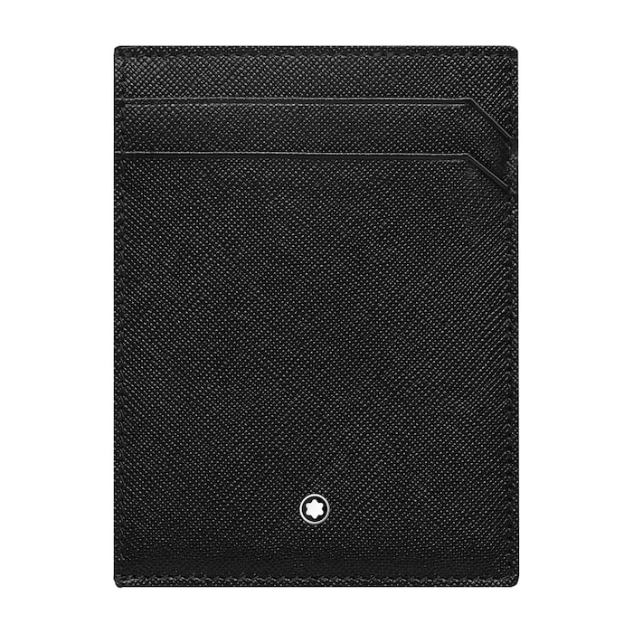 Montblanc Black Leather 4CC Holder