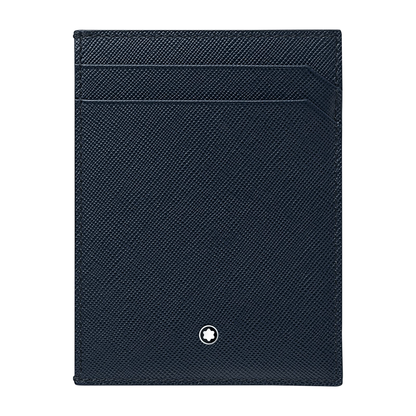Montblanc Blue Leather 4CC Holder