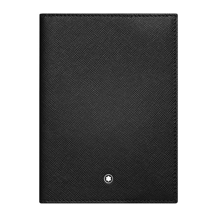 Montblanc Black Leather Passport Holder