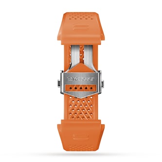 TAG Heuer Connected 45mm Orange Rubber Strap TAG Heuer Connected 45mm Orange Rubber Strap