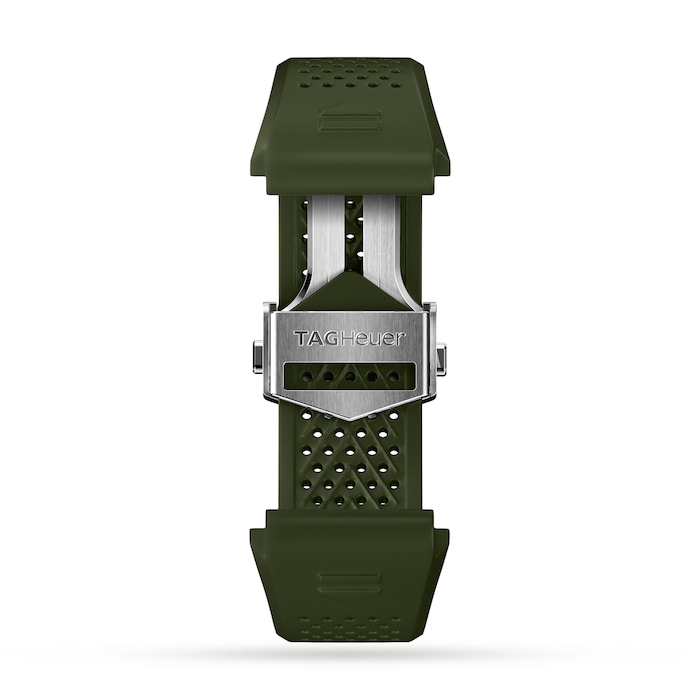 TAG Heuer Connected 45mm Dark Green Rubber Strap