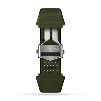 TAG Heuer Connected 45mm Dark Green Rubber Strap