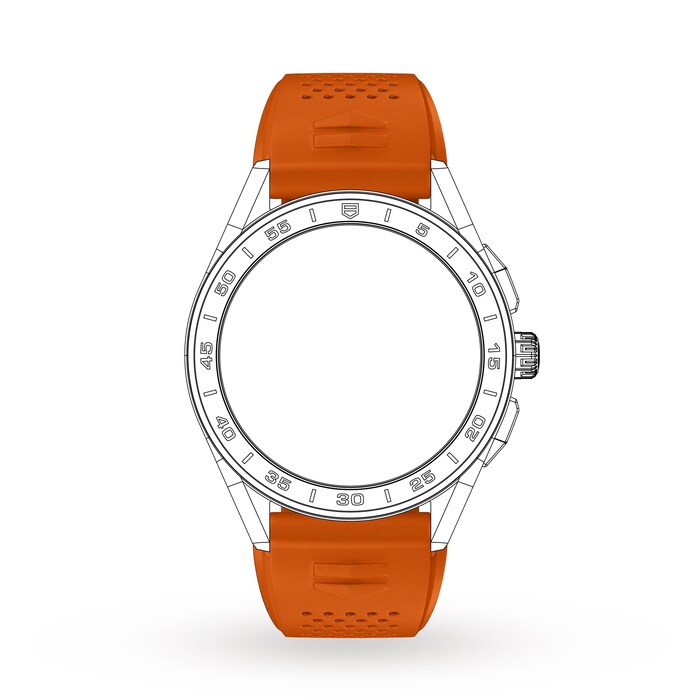 TAG Heuer Connected Orange Rubber Band