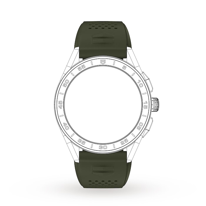 TAG Heuer Connected Khaki Rubber Band