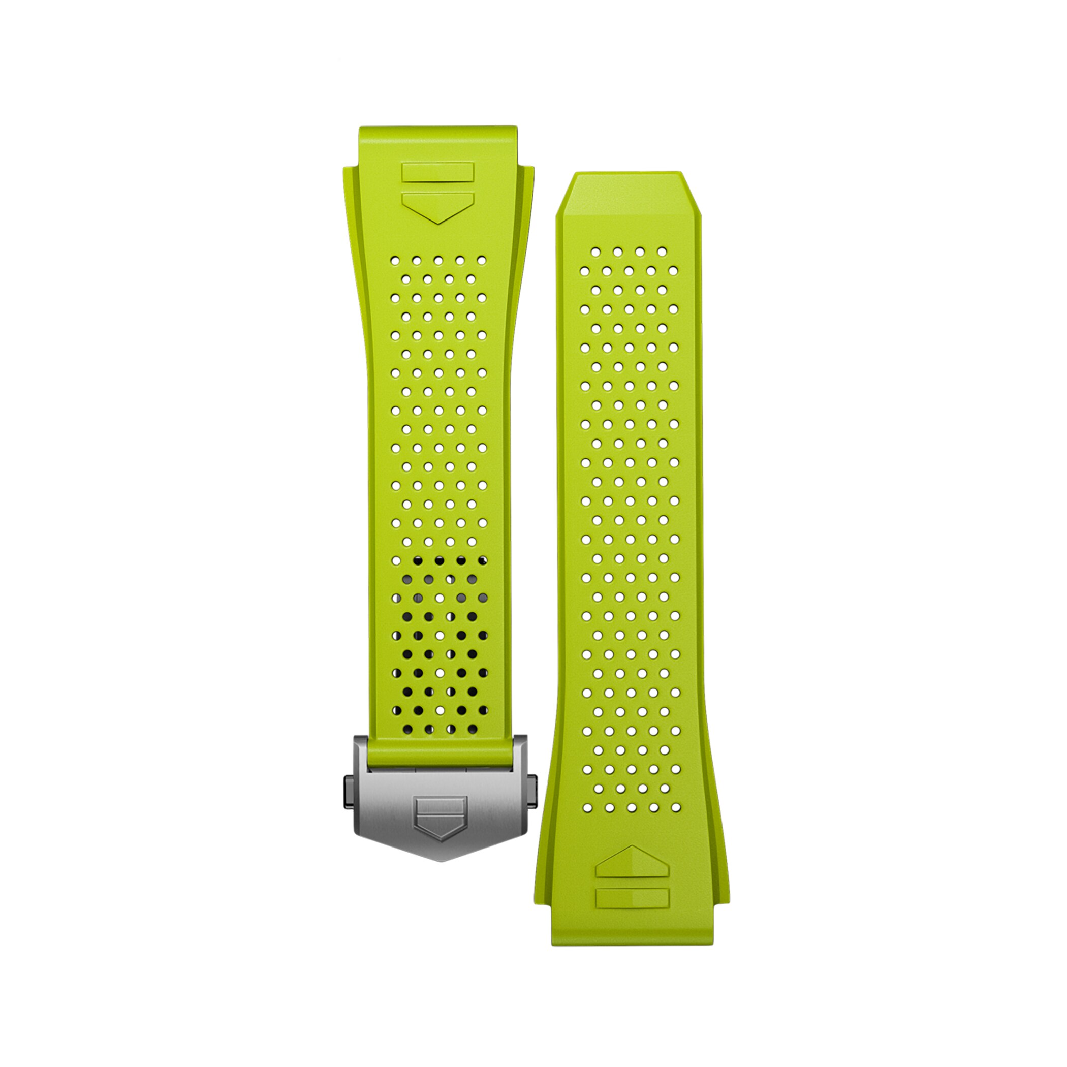 TAG Heuer Connected Lime Green Rubber Band