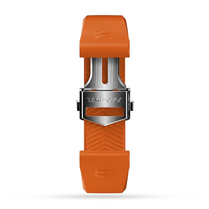 TAG Heuer Connected 42mm Orange Rubber Strap