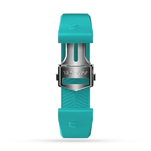 TAG Heuer Connected 42mm Turquoise Rubber Strap