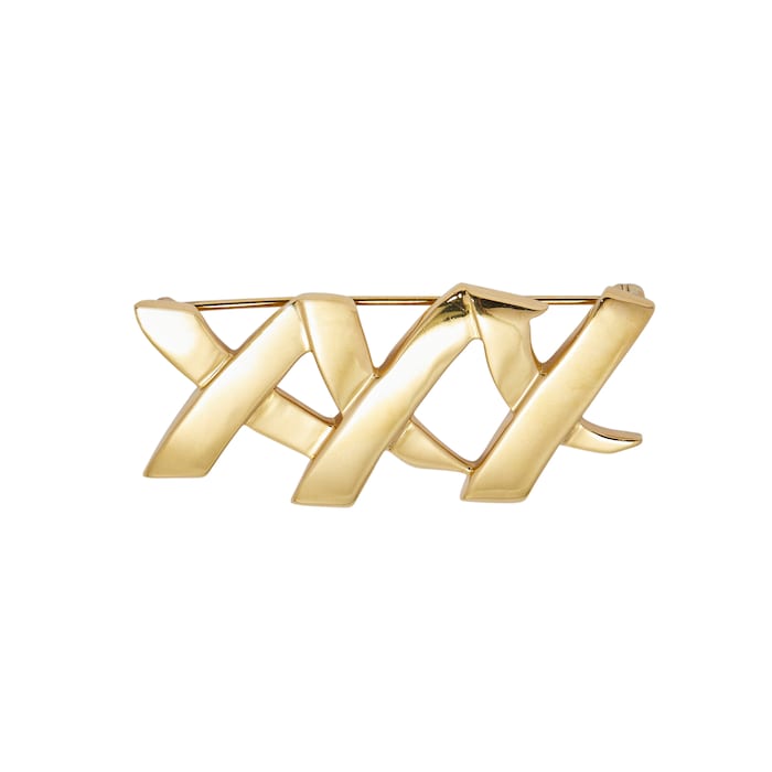 Vintage And Estate Jewelry 18k Yellow Gold Tiffany&Co XXX 47mm Pin
