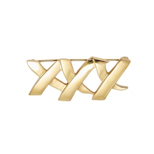 Vintage And Estate Jewelry 18k Yellow Gold Tiffany&Co XXX 47mm Pin
