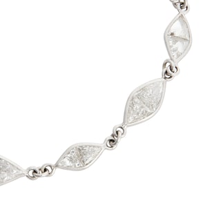 Vintage And Estate Jewelry Platinum 42.63cttw Diamond Necklace