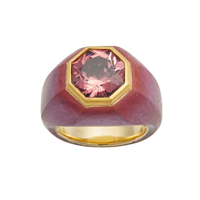 Betteridge Estate 18k Yellow Gold Tourmaline Cocktail Ring