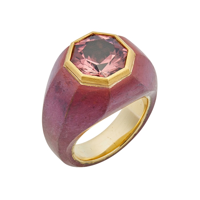 Betteridge Estate 18k Yellow Gold Tourmaline Cocktail Ring