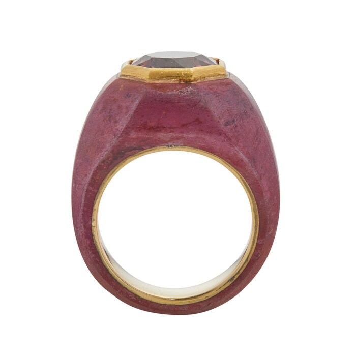 Betteridge Estate 18k Yellow Gold Tourmaline Cocktail Ring