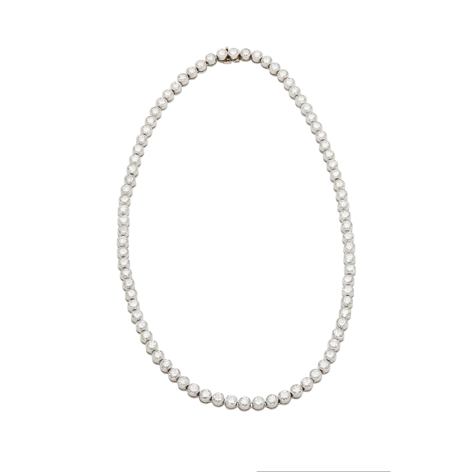 Betteridge Estate Platinum 25.30cttw Diamond Necklace 42150002941 ...