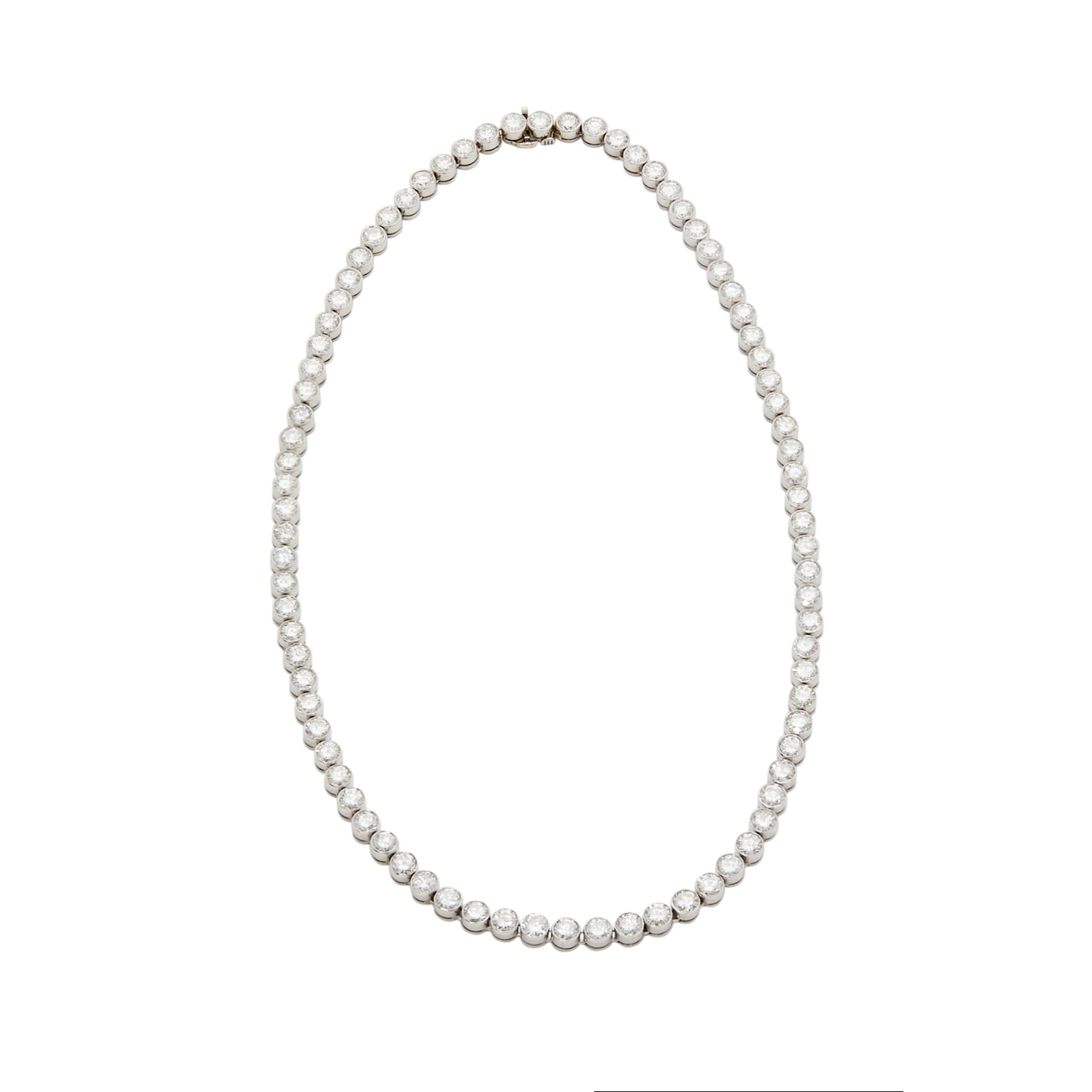Vintage And Estate Jewelry Platinum 25.30cttw Diamond Necklace Vintage And Estate Jewelry Platinum 25.30cttw Diamond Necklace