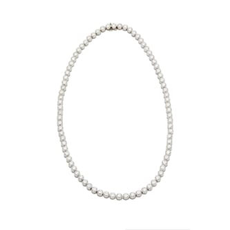 Vintage And Estate Jewelry Platinum 25.30cttw Diamond Necklace Vintage And Estate Jewelry Platinum 25.30cttw Diamond Necklace