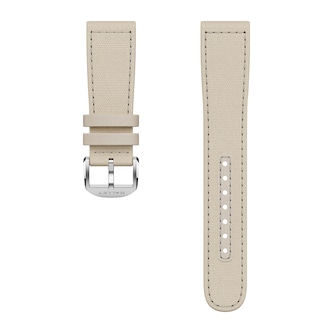 Gallet Light Beige Fabric Strap - Standard Length 16cm-19cm