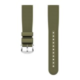 Gallet Green Rubber Strap - Standard Length 16cm-19cm