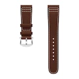 Gallet Dark Brown Leather Strap - Standard Length 16cm-19cm