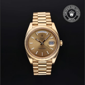 Rolex Certified Pre-Owned Day-Date 40
