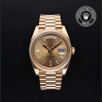 Rolex Certified Pre-Owned Day-Date 40
