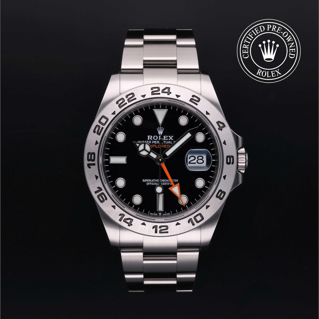 Rolex Certified Pre-Owned Explorer II Rolex Certified Pre-Owned Explorer II