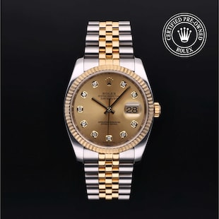 Rolex Certified Pre-Owned Datejust 36 Rolex Certified Pre-Owned Datejust 36