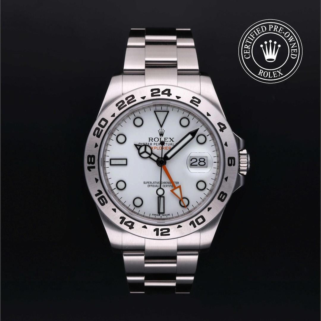 Rolex Certified Pre-Owned Explorer II Rolex Certified Pre-Owned Explorer II