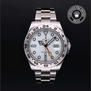Rolex Certified Pre-Owned Explorer II Rolex Certified Pre-Owned Explorer II