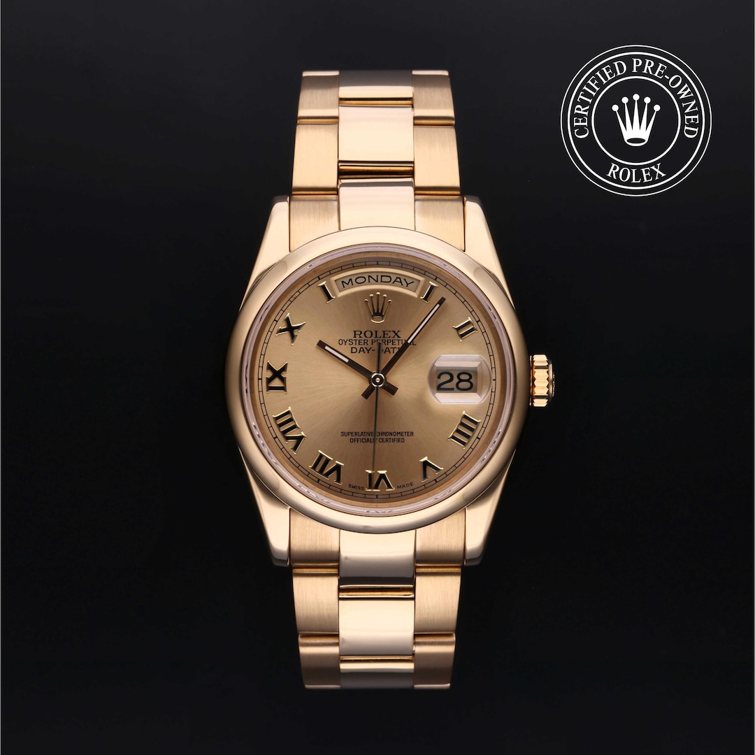 Rolex Certified Pre-Owned Day-Date 36 Rolex Certified Pre-Owned Day-Date 36