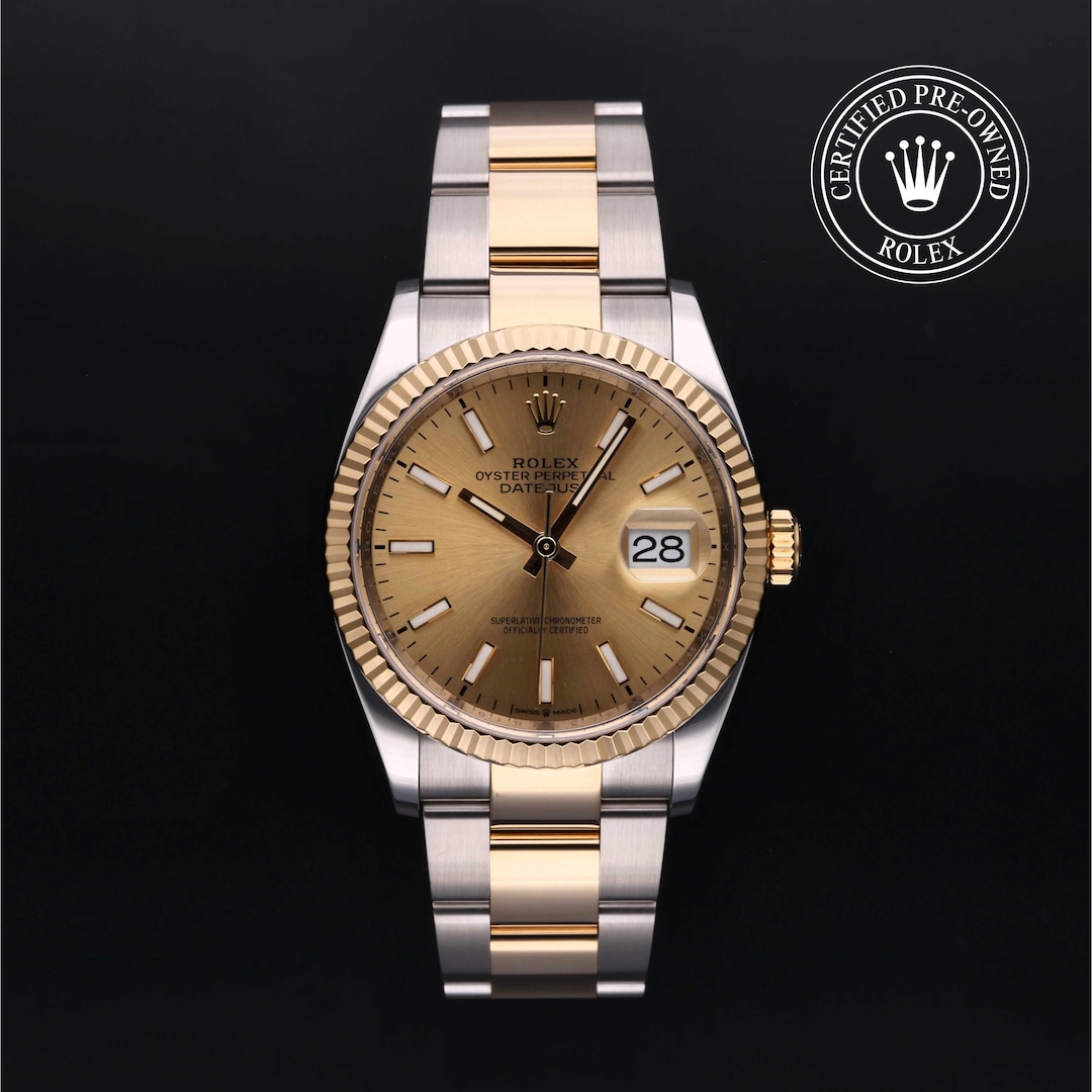Rolex Certified Pre-Owned Datejust 36 Rolex Certified Pre-Owned Datejust 36