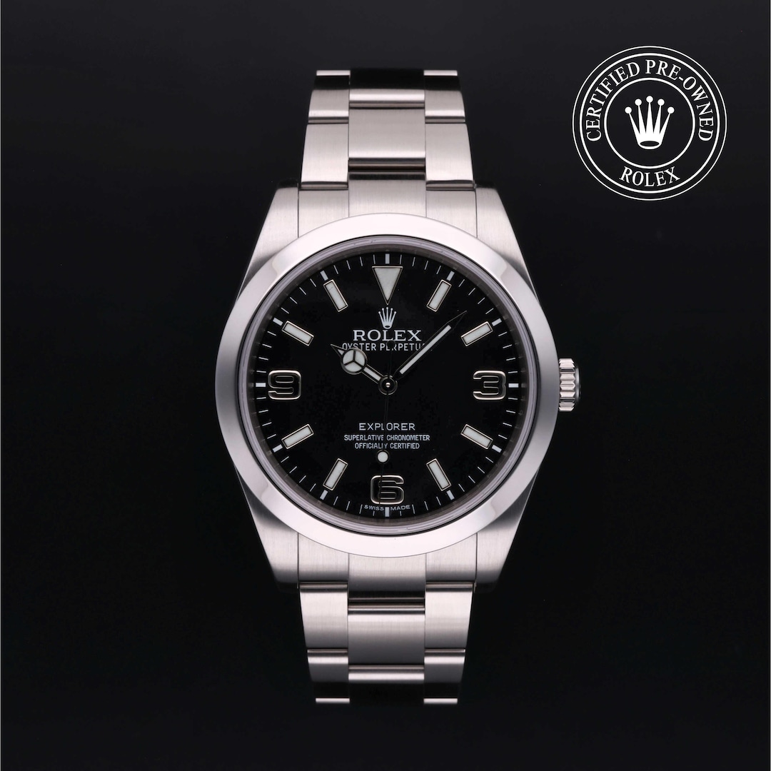 Rolex Certified Pre-Owned Explorer Rolex Certified Pre-Owned Explorer